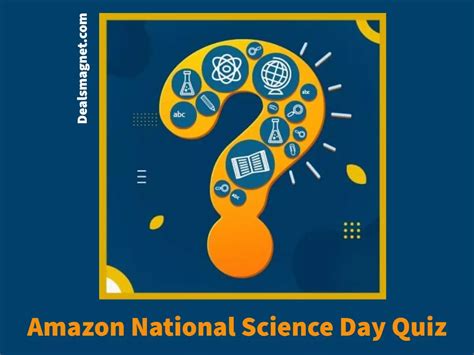 amazon national science day quiz